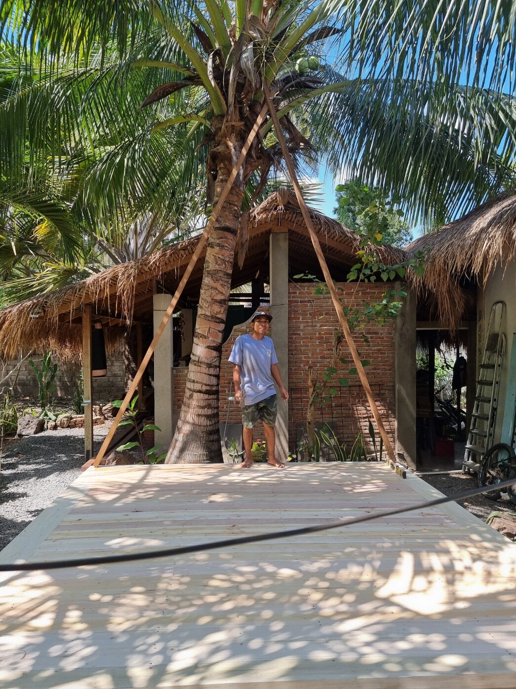 new a frame bungalows are being build